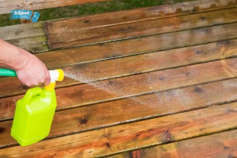 Apply a Deck Cleaner