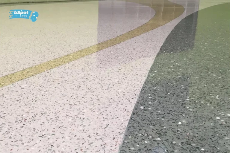 Apply the Cleaning Solution terrazzo